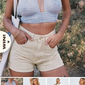 Princely Polly khaki short